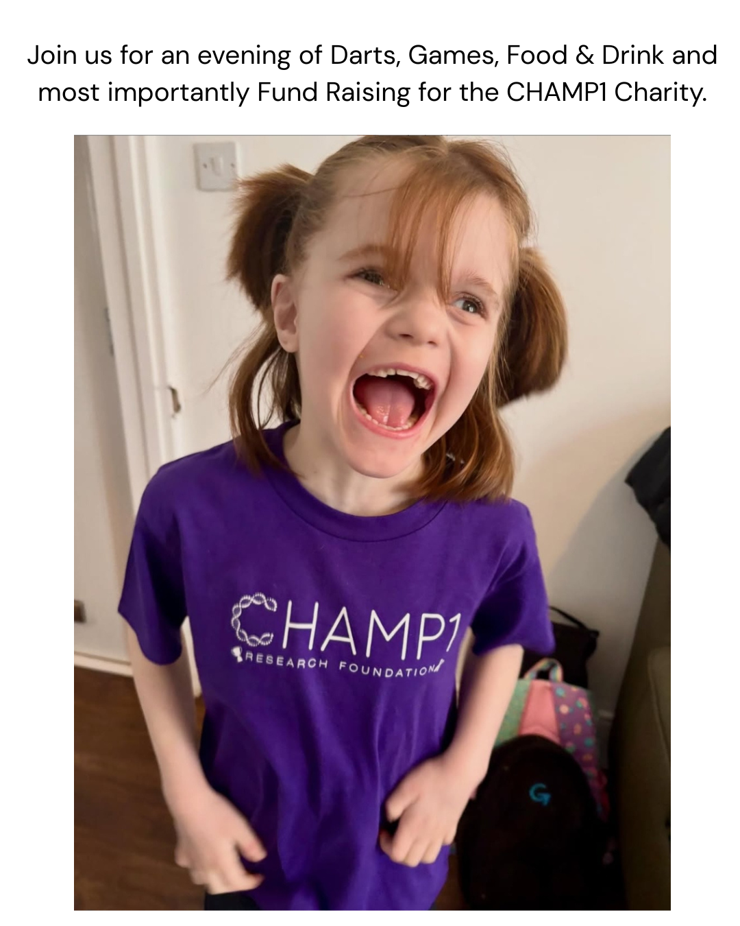 M&G Fundraising evening for CHAMP1 at Flight Club